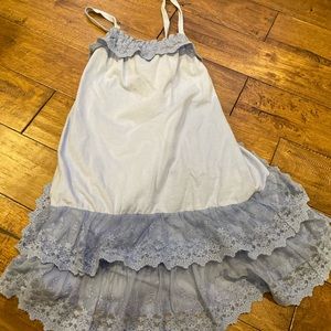 Girls light blue sundress